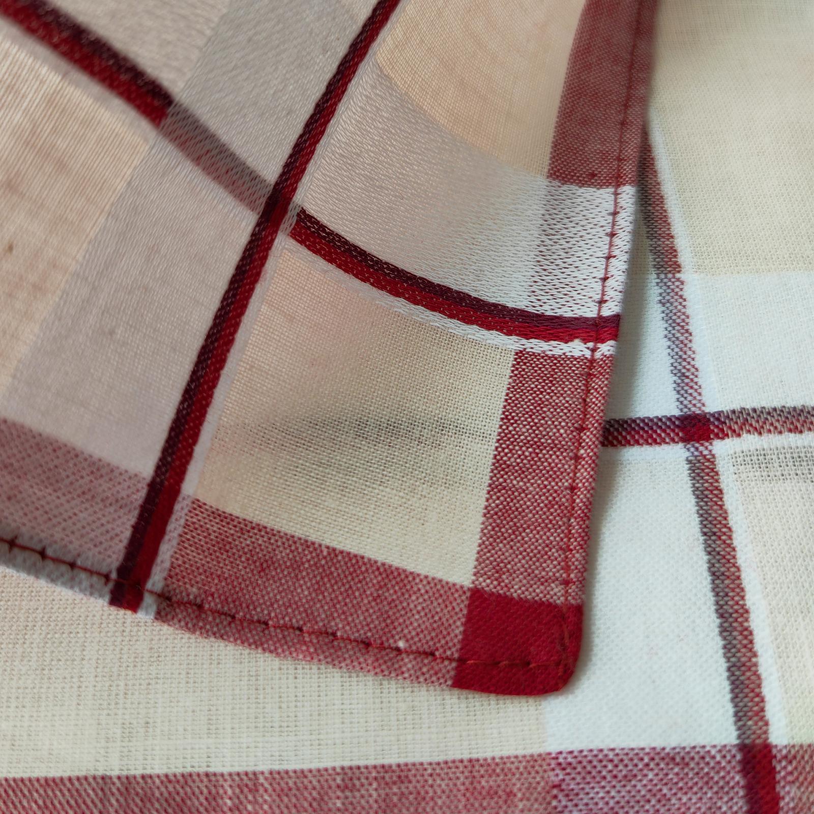 Handkerchief Cotton Men - Set di 6 Fazzoletti da Taschino