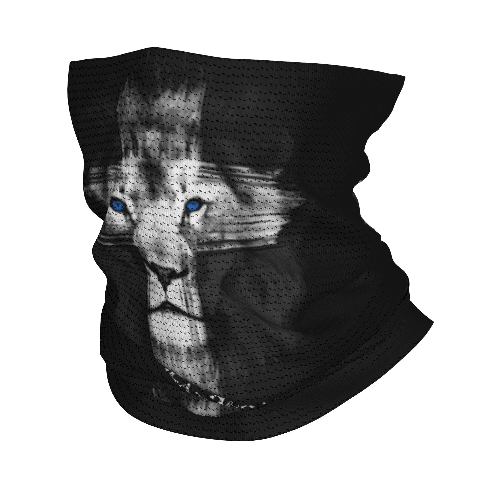Neck Warmer Tube - Scaldacollo Invernale Personalizzato con Leone di