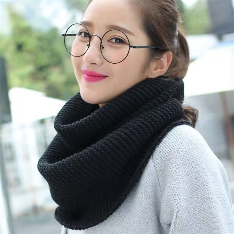 Infinity Scarf Knit - Sciarpa invernale da donna Infinity Sciarpa