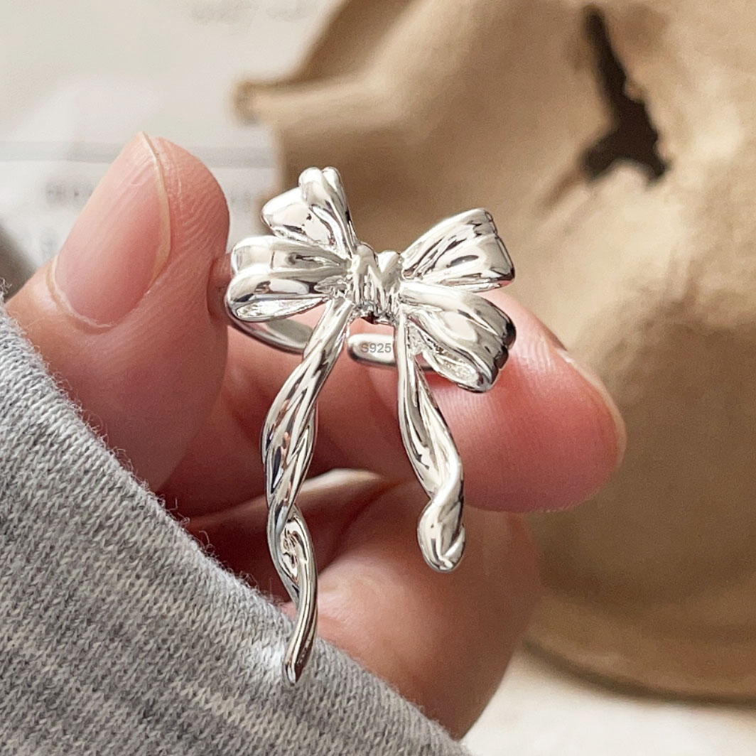 Tie Clip Silver - Anelli in argento sterling 925 per
