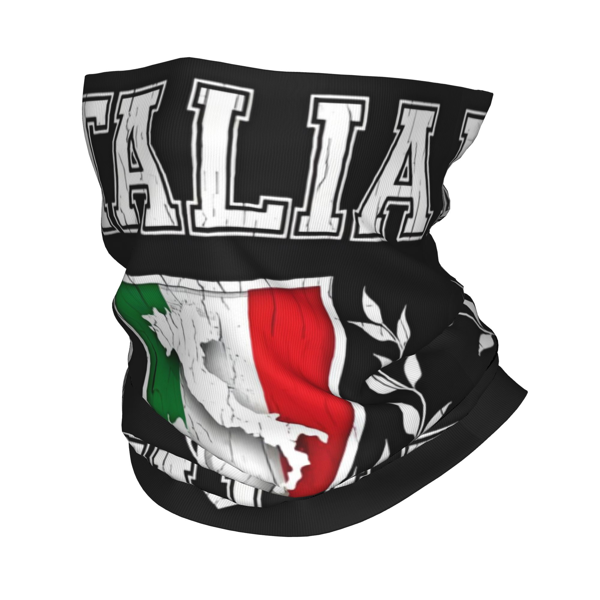 Neck Warmer Tube - Personalizzato Italia Bandiera Bandana Scaldacollo Uomo