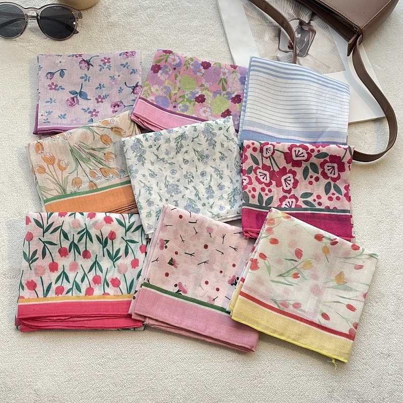 Bandana Cotton - Nuovo Foulard Quadrato in Cotone da