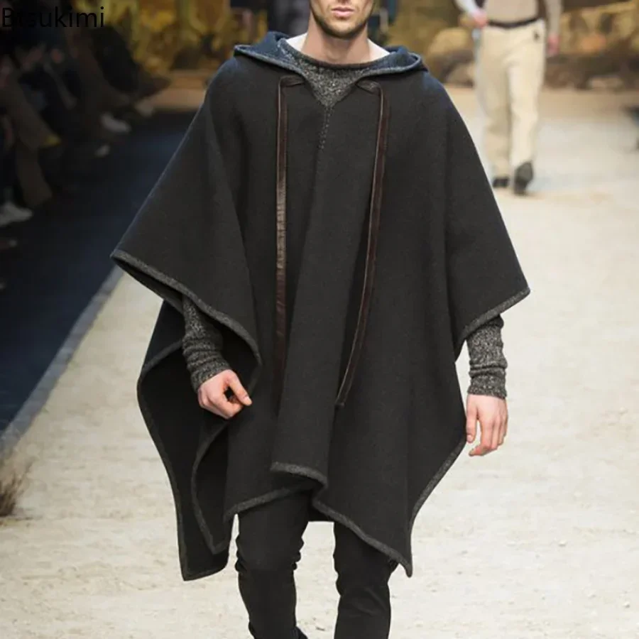 Muffler Men Wool - Nuovo 2025 uomo autunno inverno scialle
