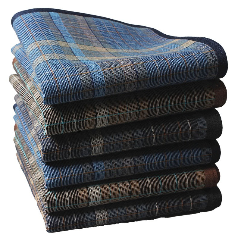 Handkerchief Cotton Men - 3 pezzi 40x40 cm 100% cotone