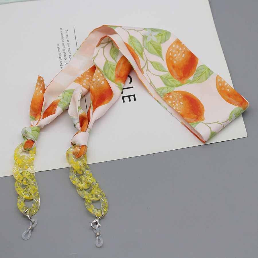 Silk Neck Scarf - Sciarpa di seta con stampa Boemia