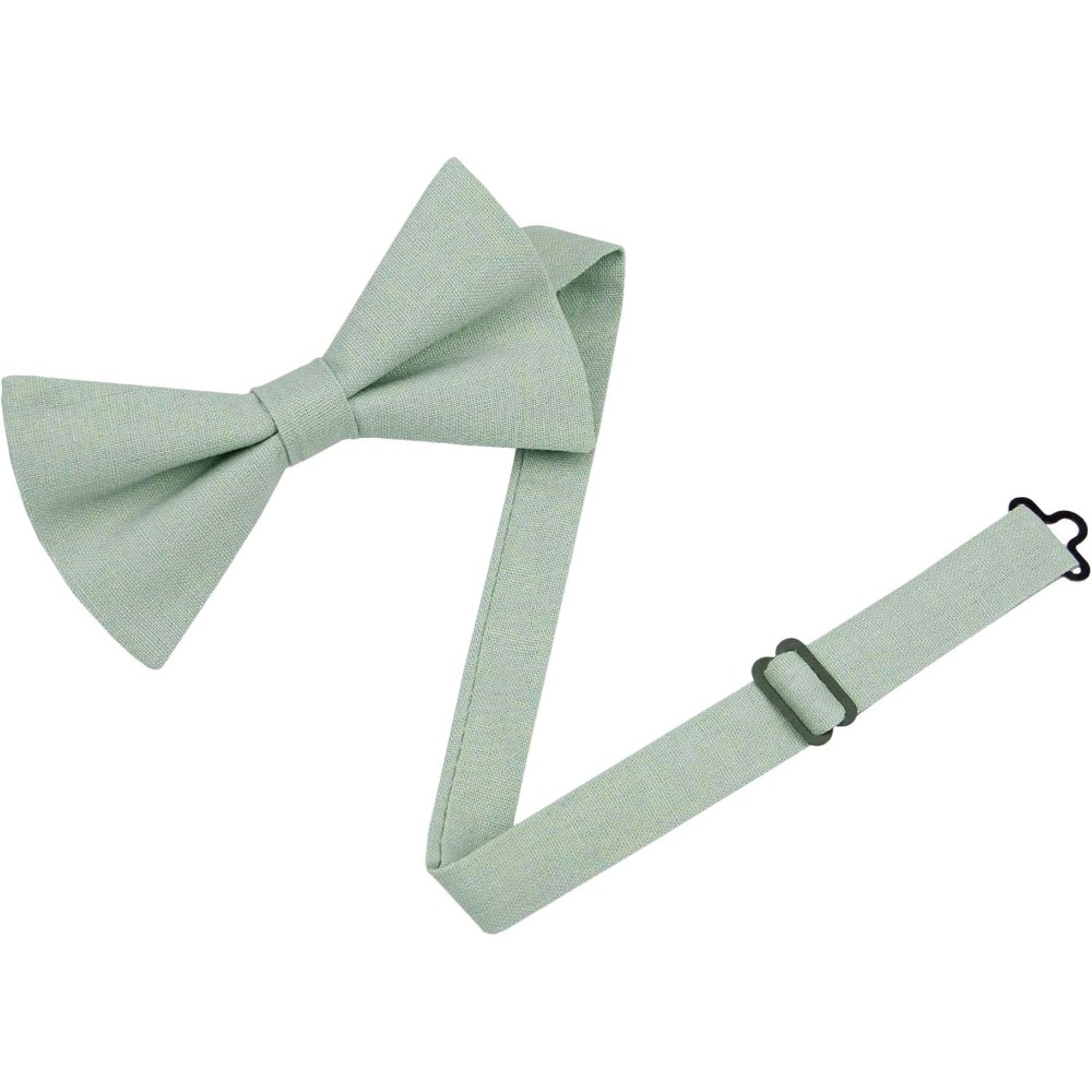 Bow Tie Pre Tied - Papillon in Lino e Cotone -