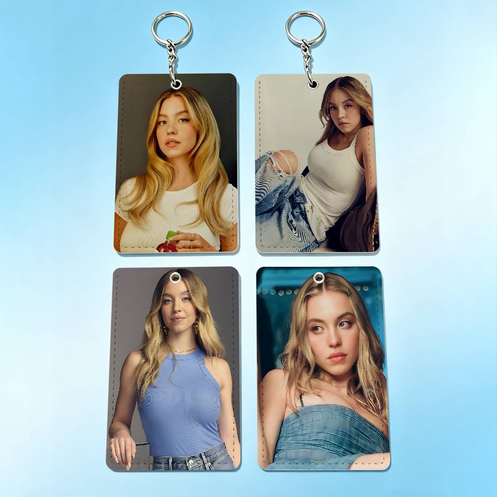 Lanyard Badge Holder - Sobeautiful S-Sydney Sweeney Porta Carte e