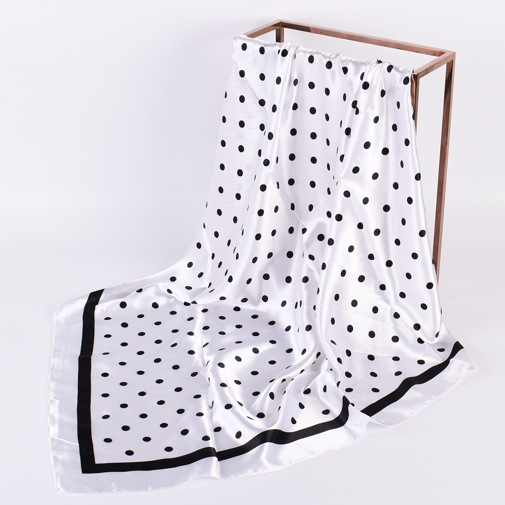 Face Scarf Mask - Sciarpa quadrata grande da 90 cm