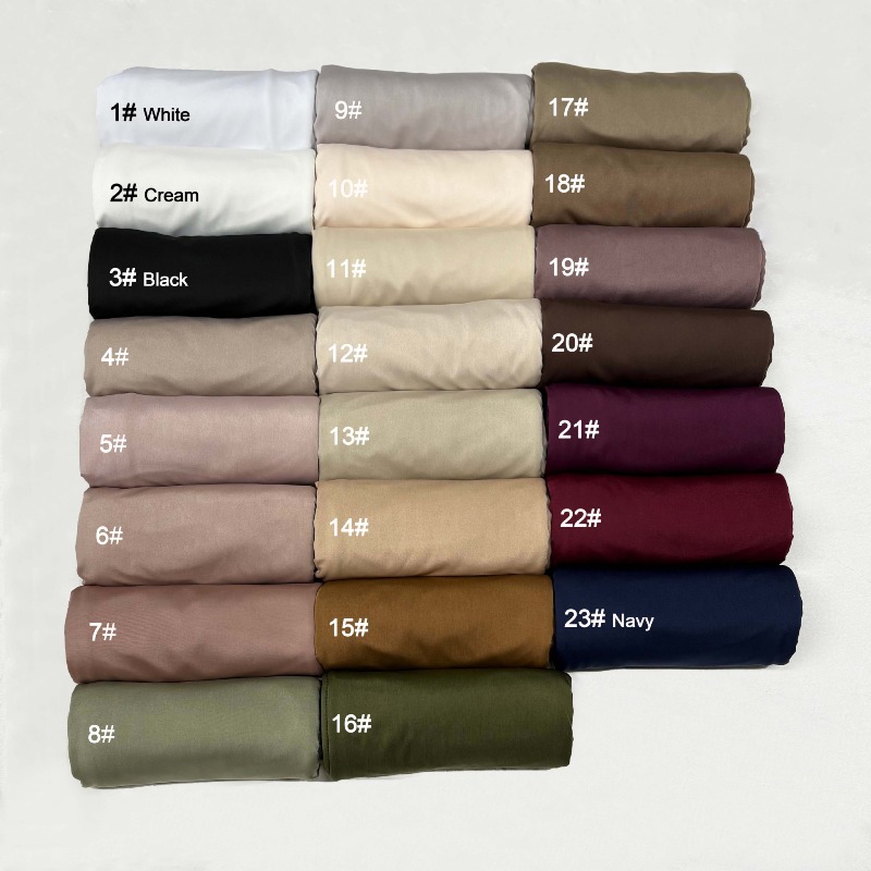 Head Wrap Turban - Hijab E2 Premium in Jersey Liquido,