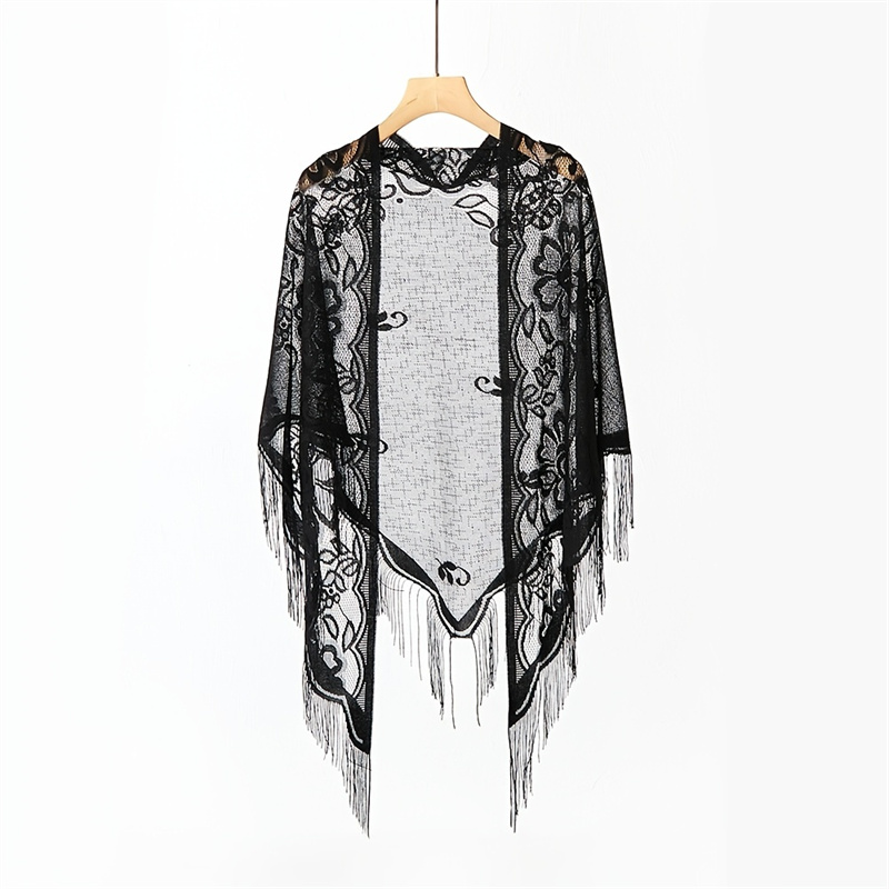Stole Wedding Shawl - Nuovo ricamo sciarpa di pizzo scialle