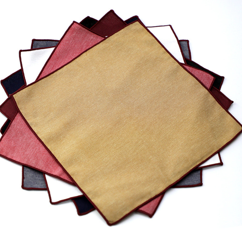 Solido a righe marrone tasca q - Handkerchief Cotton Men recensione e prezzo