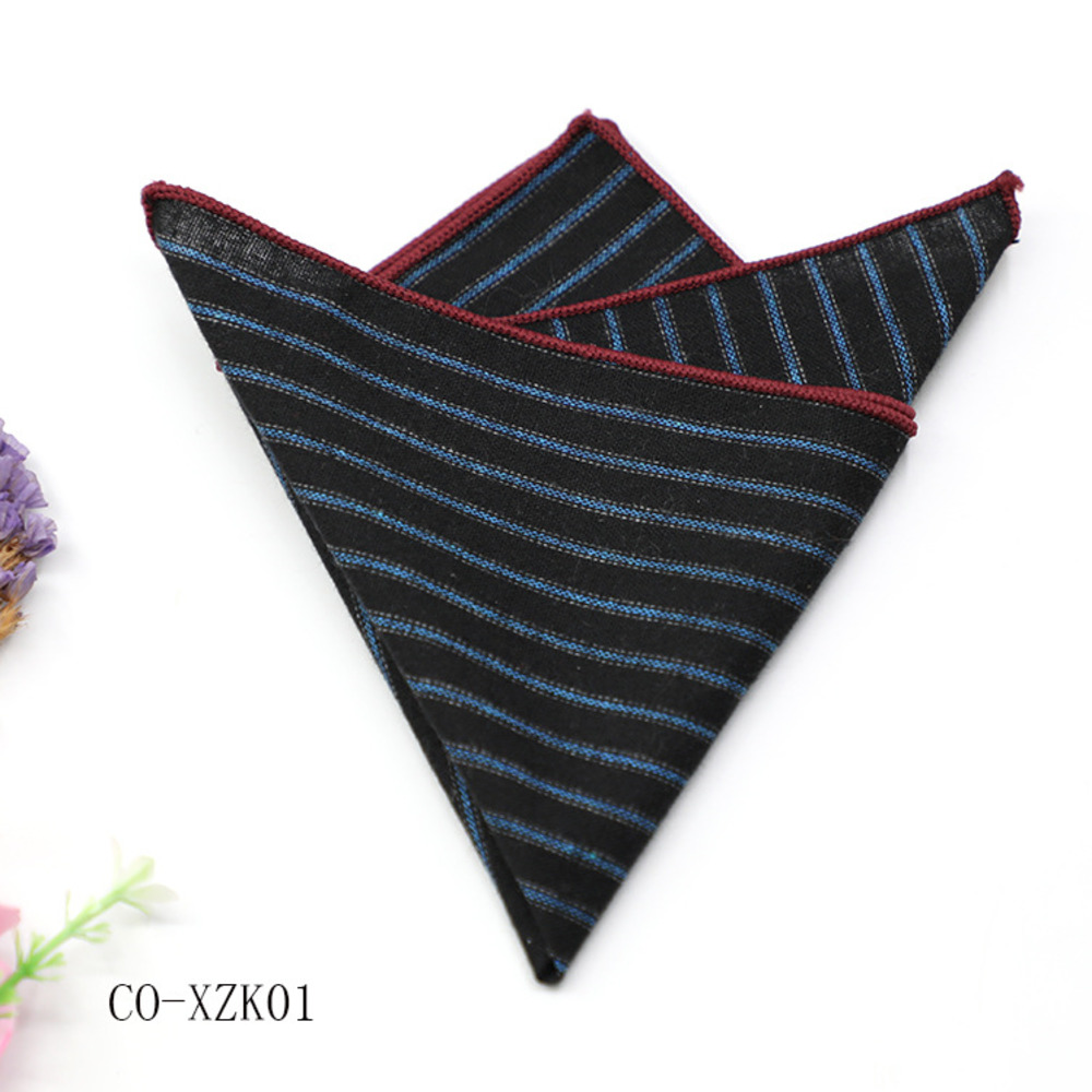 Solido a righe marrone tasca q - Handkerchief Cotton Men recensione e prezzo