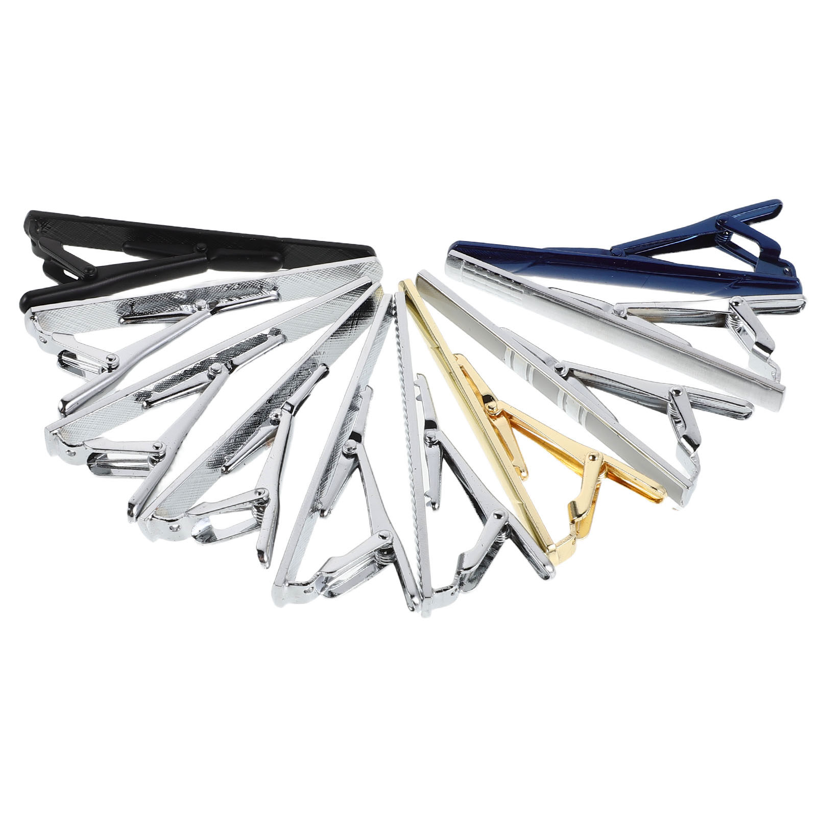 Set di 10 fermagli per cravatt - Tie Bar Set Gift recensione e prezzo
