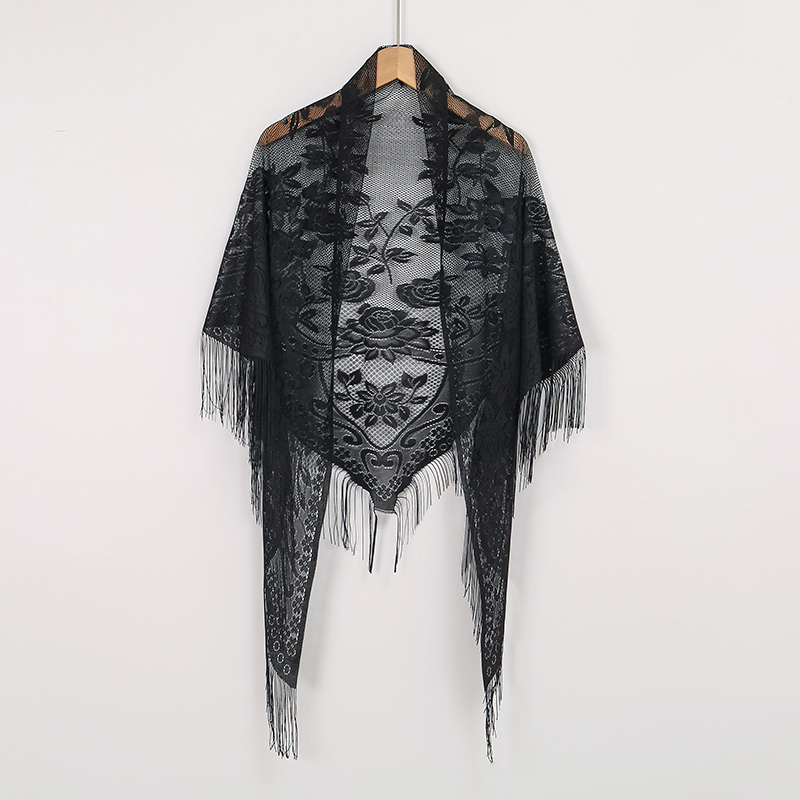 Nuovo ricamo sciarpa di pizzo  - Stole Wedding Shawl recensione e prezzo