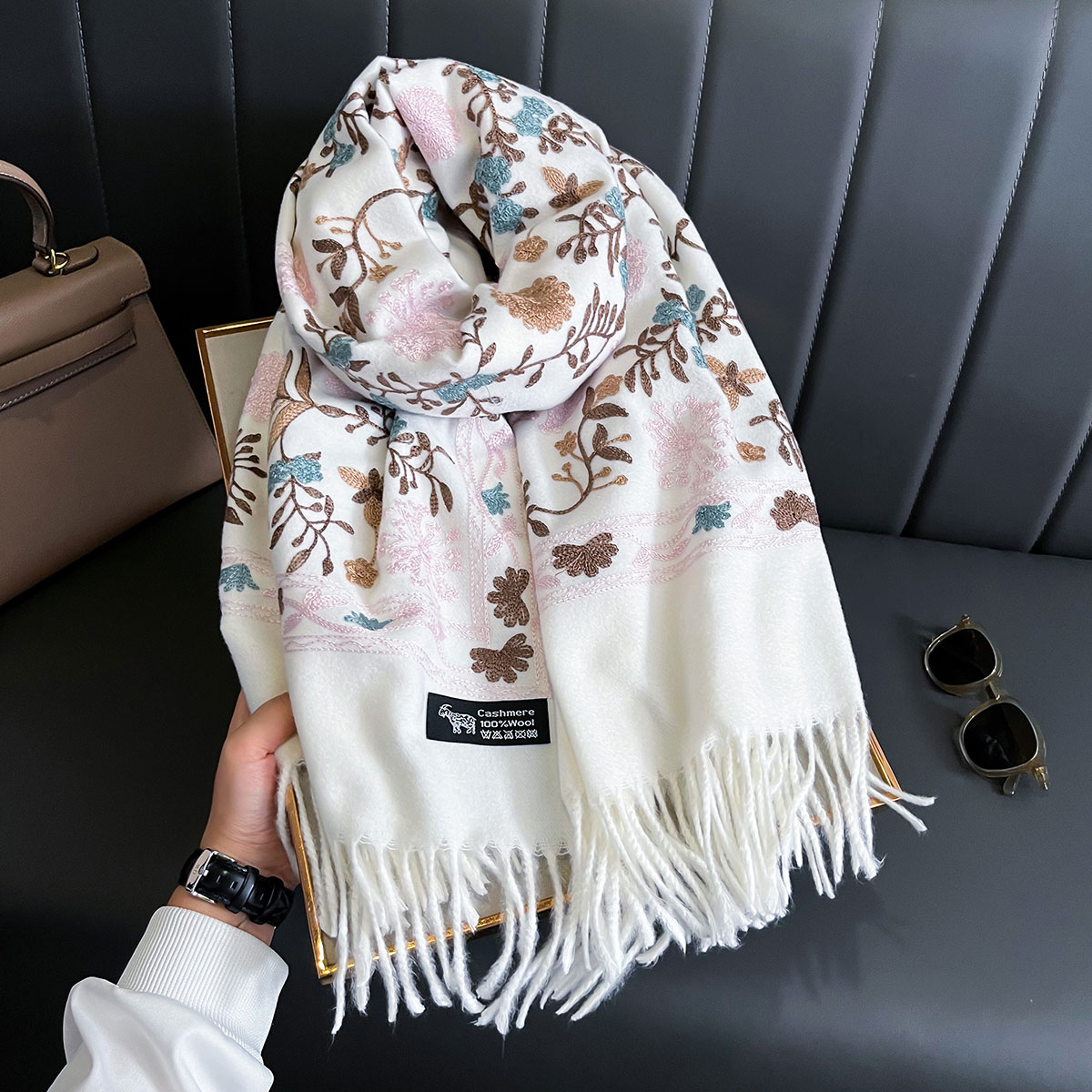 Nuovo Inverno Caldo Sciarpa di - Woven Scarf Blanket recensione e prezzo