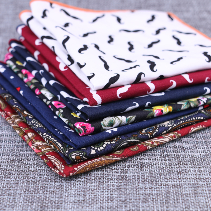 Moda cotone tasca piazza fiore - Handkerchief Cotton Men recensione e prezzo