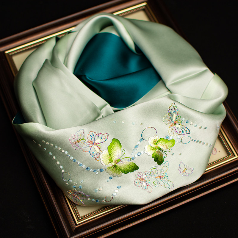 Sciarpa in Pura Seta con Ricam - Silk Neck Scarf recensione e prezzo