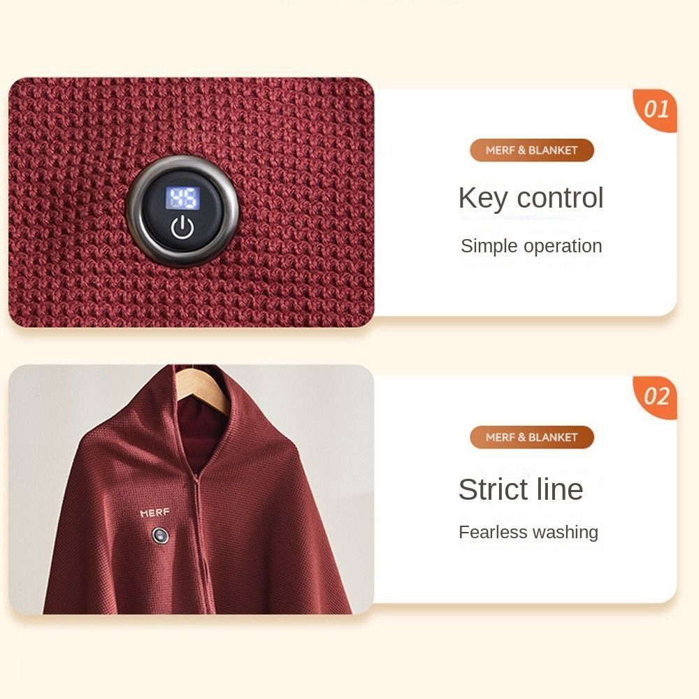 Coperta Elettrica USB Riscalda - Woven Scarf Blanket recensione e prezzo