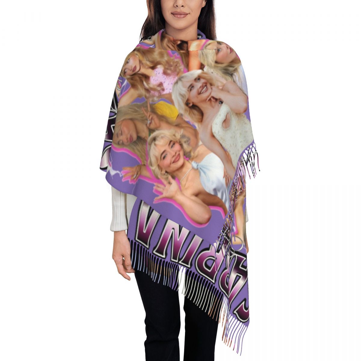 Sabrina Carpenter anni '90 Sci - Pashmina Wrap Large recensione e prezzo