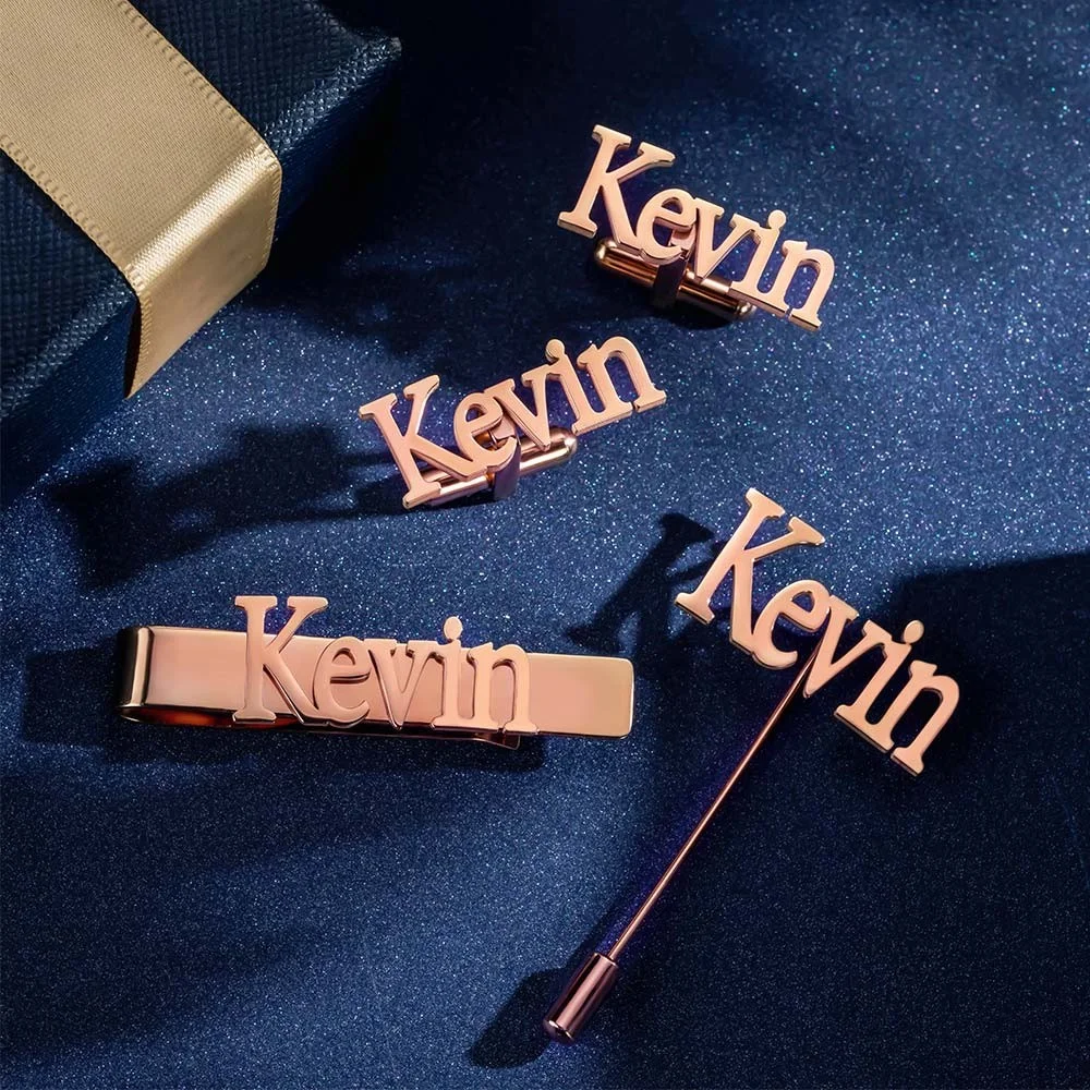 Gemelli personalizzati/Pin con - Tie Bar Set Gift recensione e prezzo