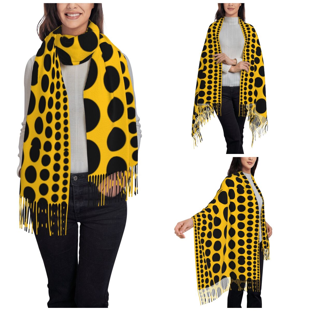 Sciarpa a pois Infinity per do - Infinity Scarf Knit recensione e prezzo
