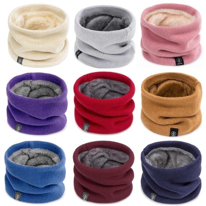 Sciarpa al collo spessa in pel - Infinity Scarf Knit recensione e prezzo