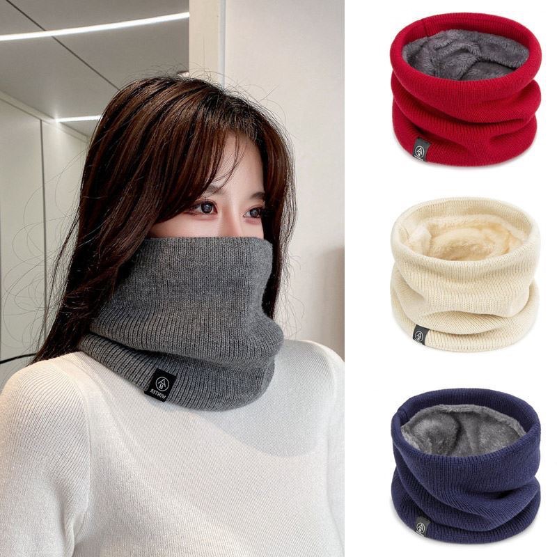 Sciarpa al collo spessa in pel - Infinity Scarf Knit recensione e prezzo