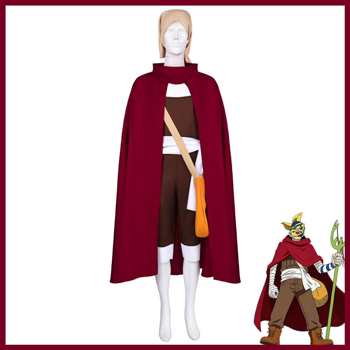 Costume Cosplay Anime One Piec - Ascot Neck Scarf recensione e prezzo