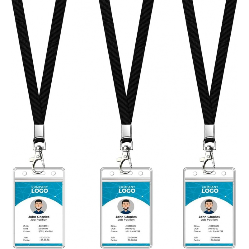 Confezione da 3 cordini da cro - Lanyard Badge Holder recensione e prezzo