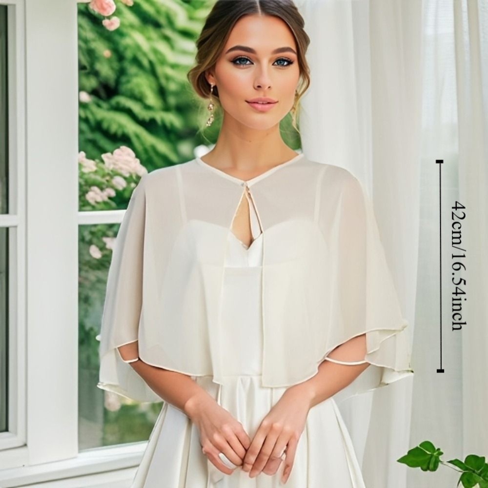 Mantella vintage in chiffon tr - Stole Wedding Shawl recensione e prezzo