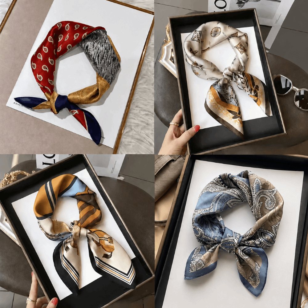 Sciarpa Quadrata in Seta con S - Face Scarf Mask recensione e prezzo