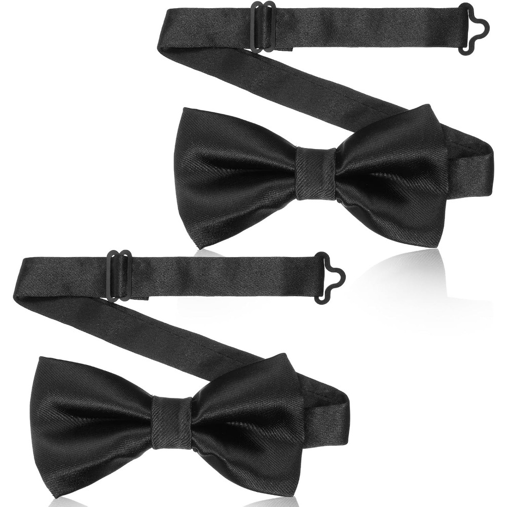 Set di 2 Papillon Neri, Papill - Bow Tie Pre Tied recensione e prezzo