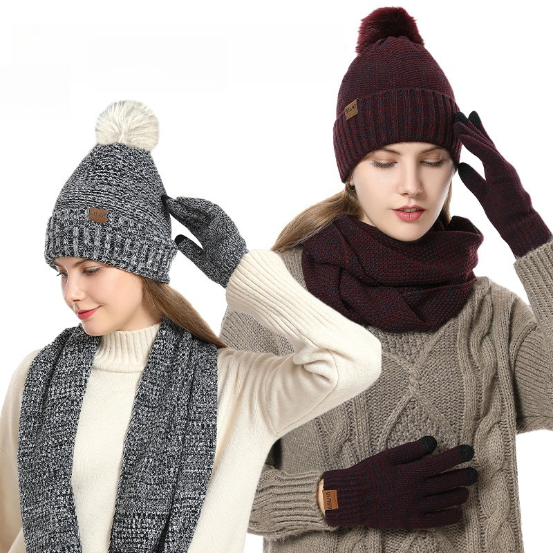 Set Invernale da Donna 3 Pezzi - Infinity Scarf Knit recensione e prezzo