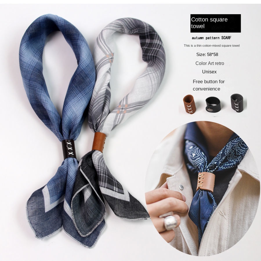 Sciarpa quadrata da uomo con b - Bandana Cotton recensione e prezzo