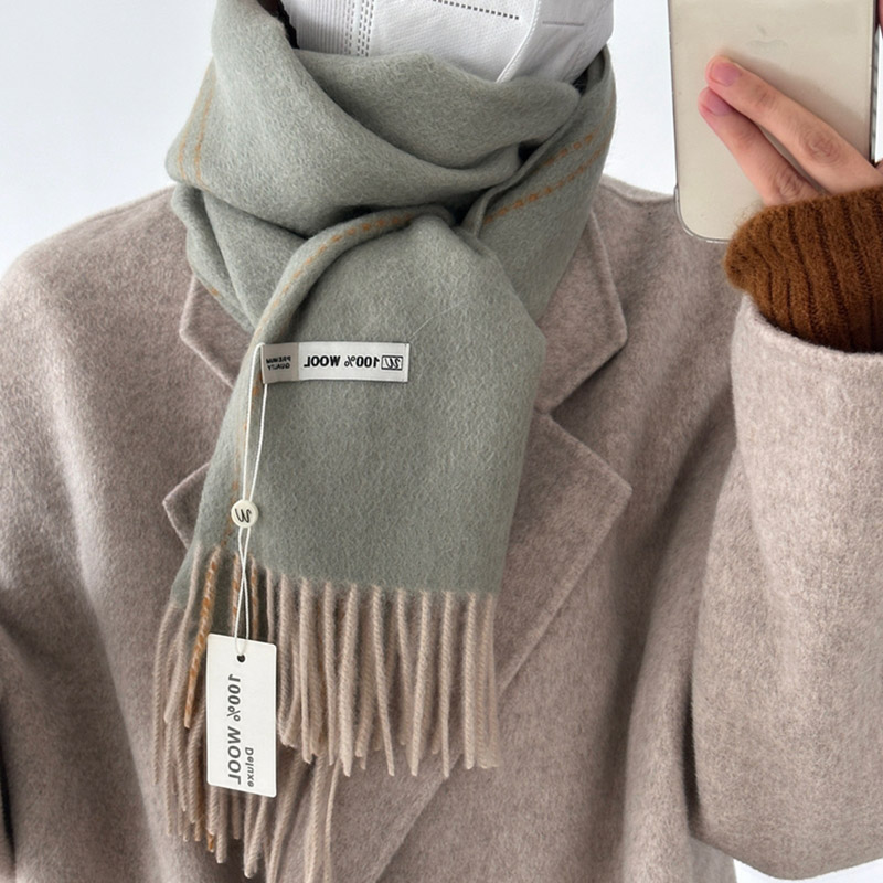 Elegante buona qualità 100% sc - Muffler Men Wool recensione e prezzo