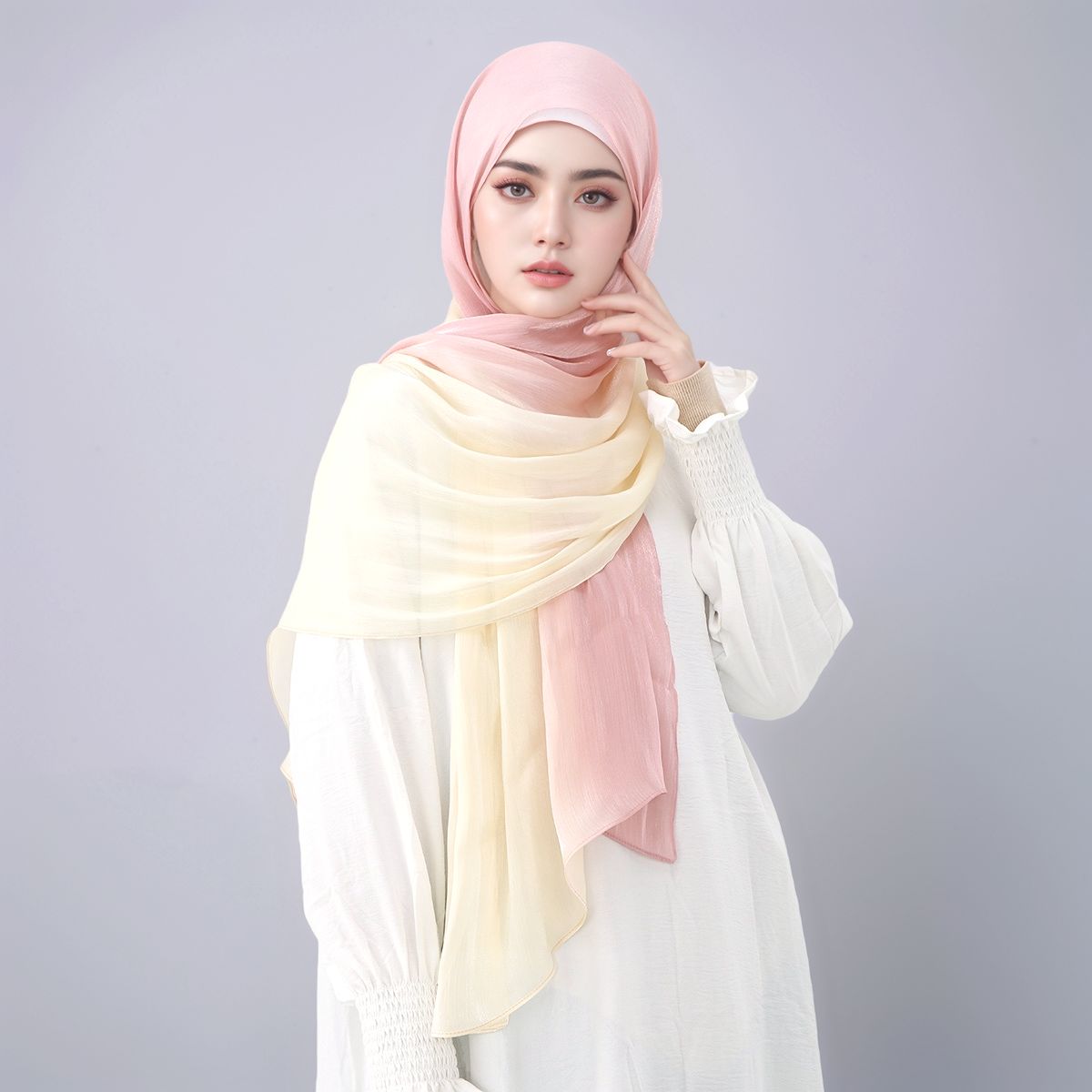 Sciarpa Hijab di seta scintill - Head Wrap Turban recensione e prezzo