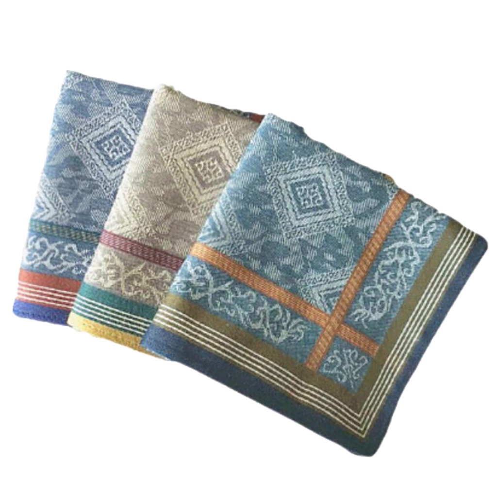 3pcs Mens Plaid Fazzoletti di  - Handkerchief Cotton Men recensione e prezzo