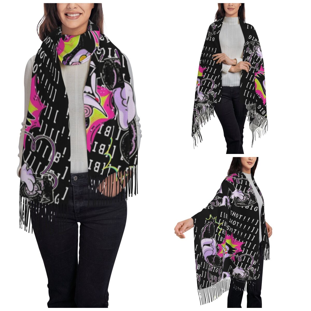 Deltarune Scialle avvolgente p - Pashmina Wrap Large recensione e prezzo