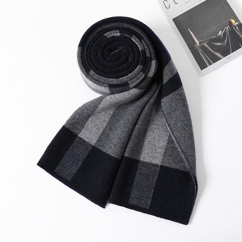 Sciarpa di lusso Uomo Sciarpa  - Muffler Men Wool recensione e prezzo