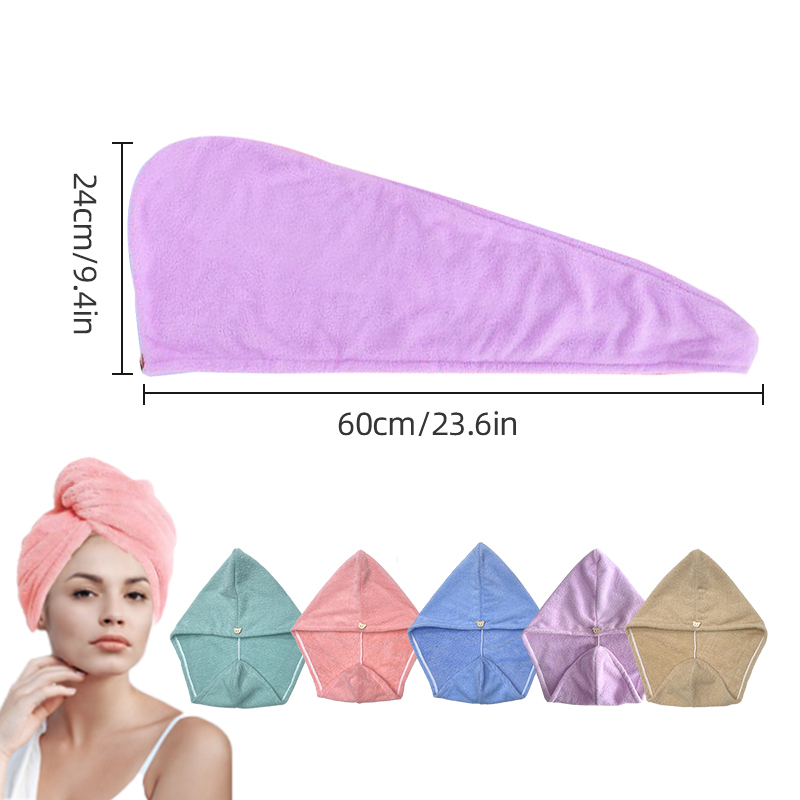 Asciugamano per capelli in mic - Head Wrap Turban recensione e prezzo