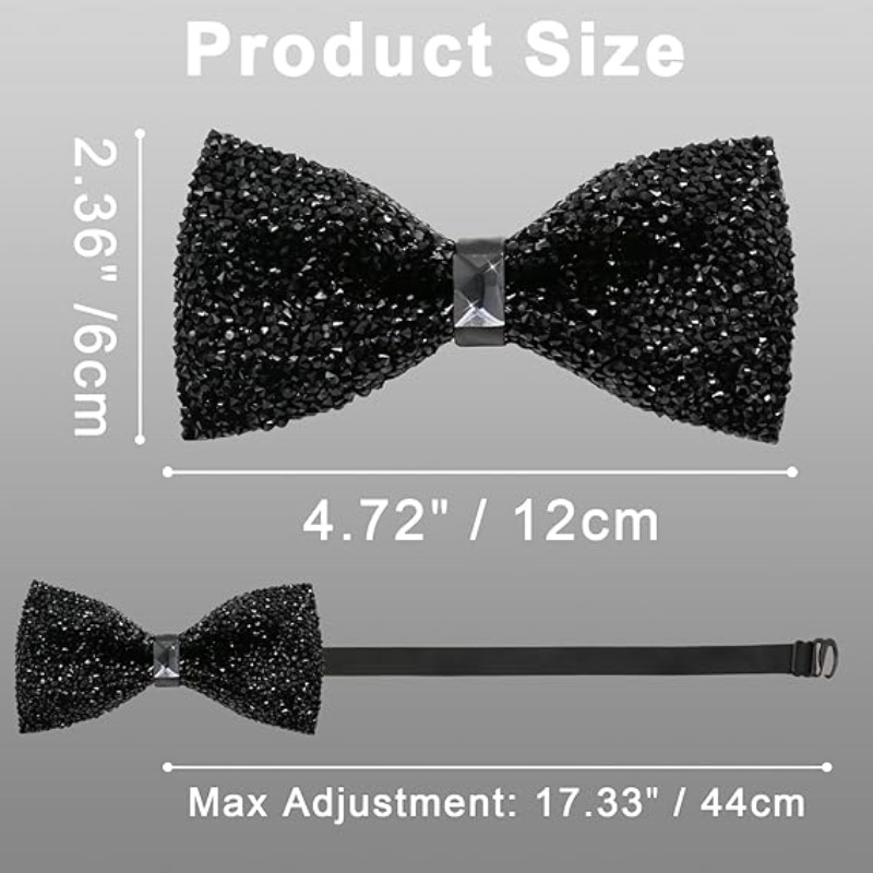Papillon alla Moda con Strass  - Bow Tie Pre Tied recensione e prezzo