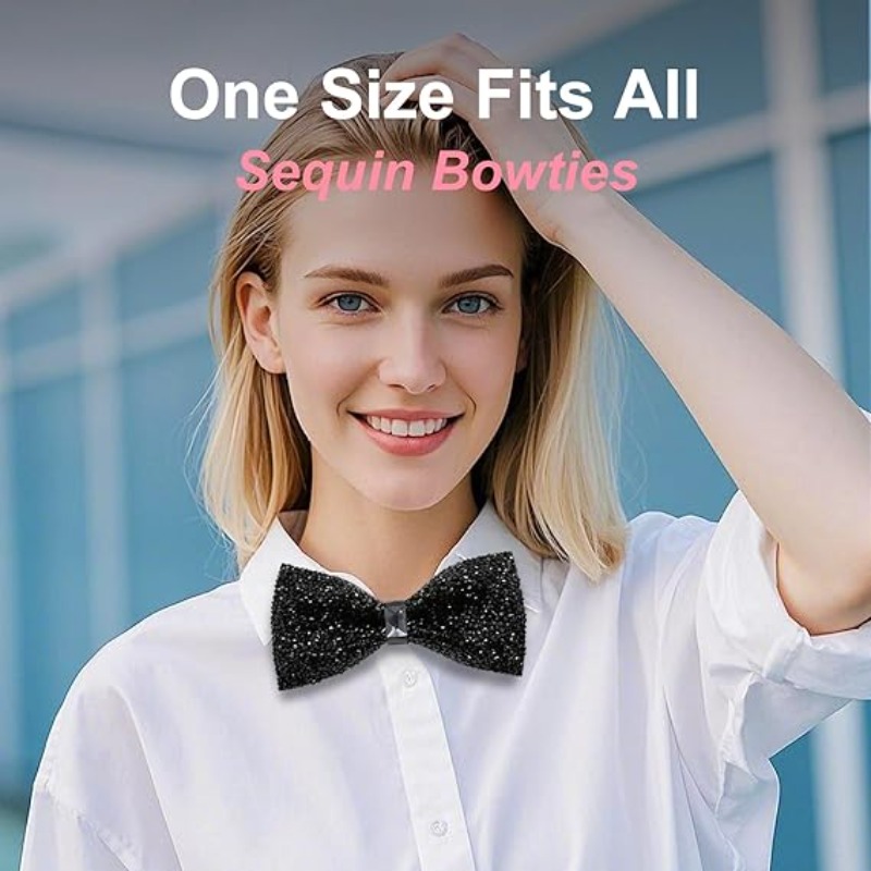 Papillon alla Moda con Strass  - Bow Tie Pre Tied recensione e prezzo
