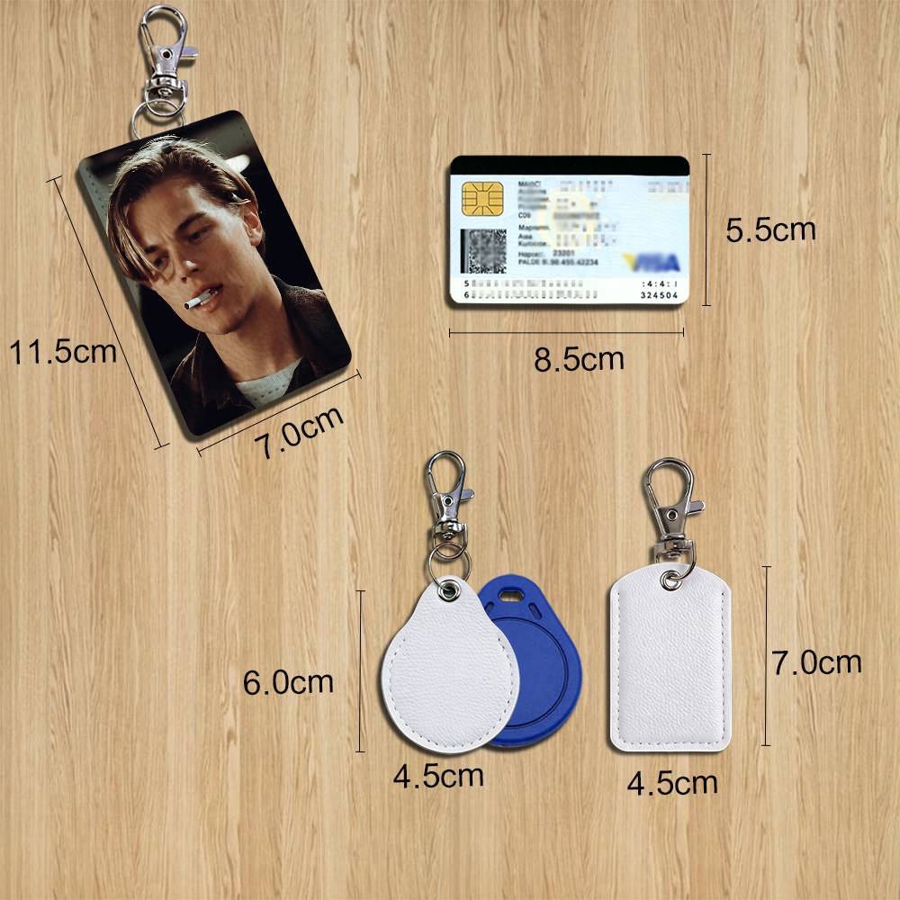 Portachiavi in Pelle Leonardo  - Lanyard Badge Holder recensione e prezzo