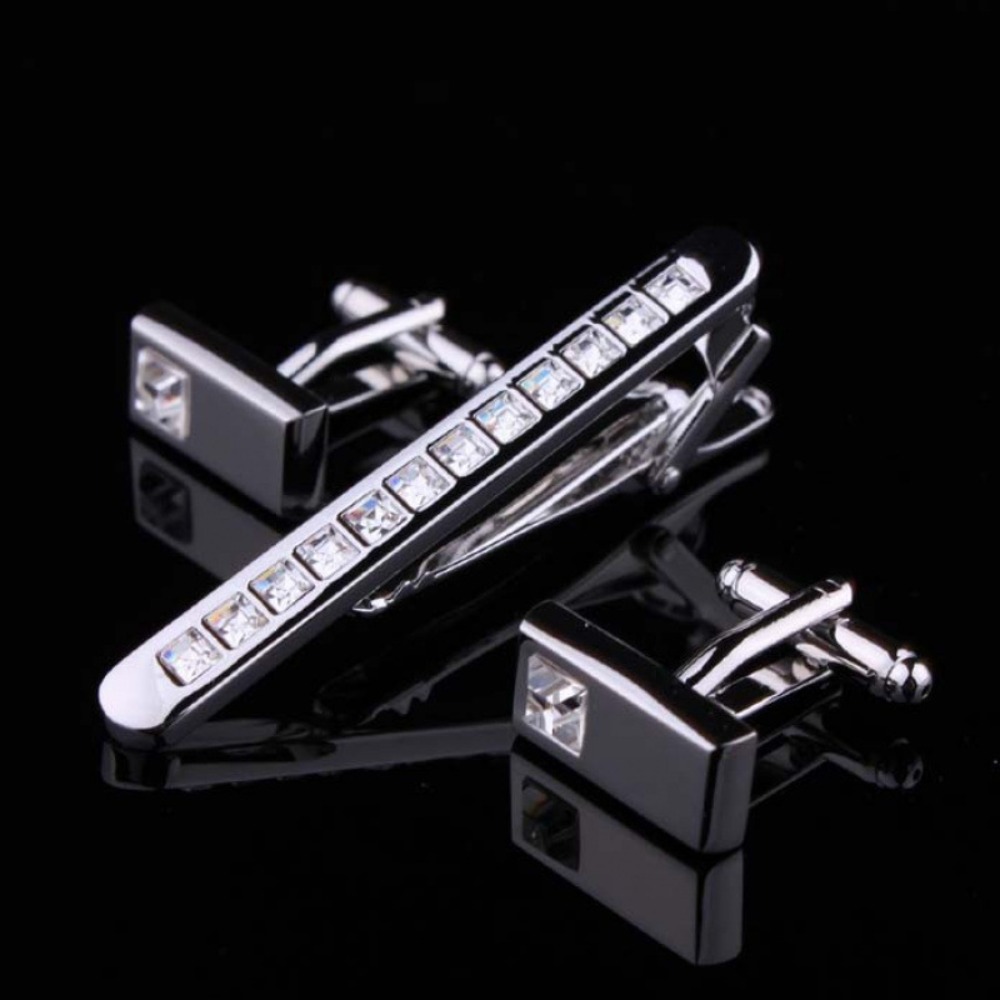 Set di Fermacravatta e Gemelli - Tie Bar Set Gift recensione e prezzo