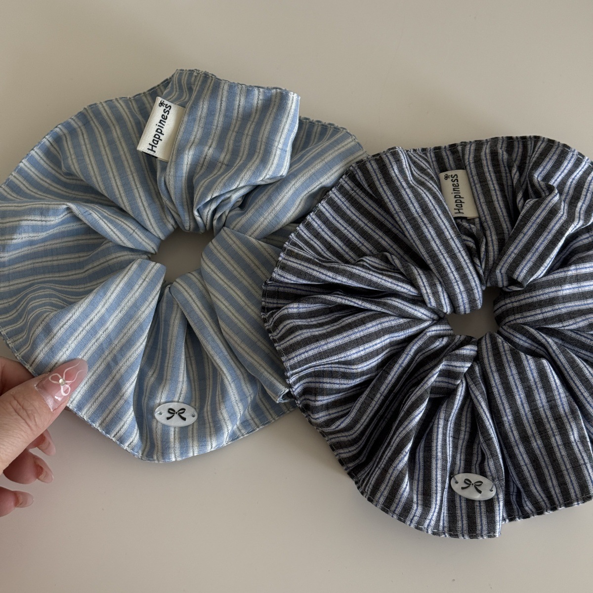Elastici per capelli a righe m - Silk Tie Striped recensione e prezzo